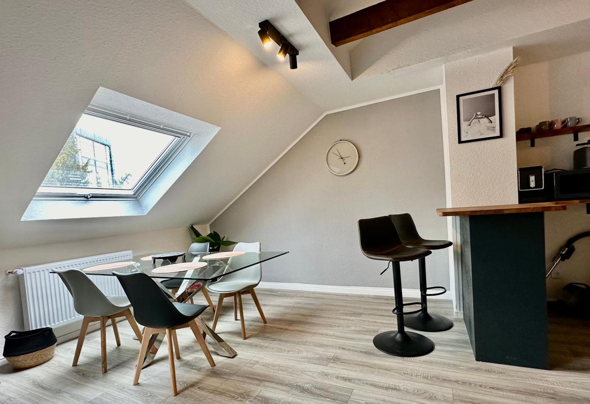 Ferienwohnung Stilvoll Im Zentrum Balken Loft Bochum Exterior foto